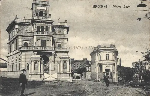 BRACCIANO - Villino Rosi 1916 Postkarte Ed.Caruso & De Alessandri