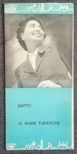 ÄGYPTEN - Le Guide Egypt - Faltbares Touristenbroschüre