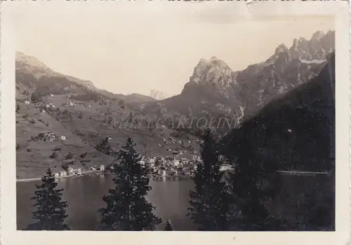 ALLEGHE - Panorama mit Monte Coldai, Agordino 1935 Camping Avanguardisti