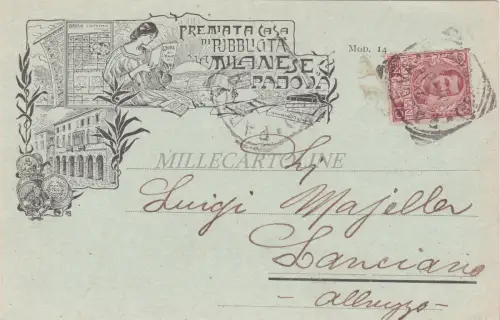 PADUA - Ausgezeichnetes Werbehaus La Milanese 1905