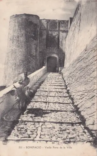 FRANKREICH - Korsika - Bonifacio, Vieille Porte de la Ville