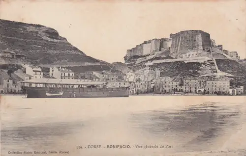 FRANKREICH - Korsika - Bonifacio, Gesamtansicht des Hafens