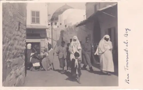 TUNESIEN - Tunisi, Rue Tourmet-el-Bey 2 - Foto