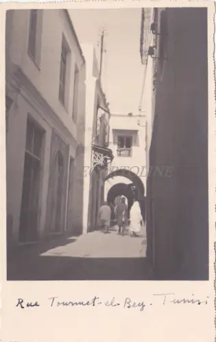 TUNESIEN - Tunisi, Rue Tourmet-el-Bey - Foto