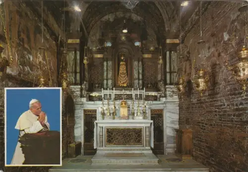 LORETO - Innenraum Santa Casa - Papst Johannes Paul II