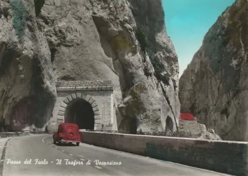 PASSO DEL FURLO - Der Vespasian-Tunnel