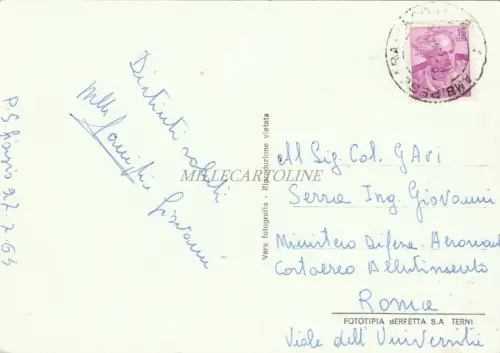 PORTO SAN GIOGIO - Der Strand vom Pier 1964