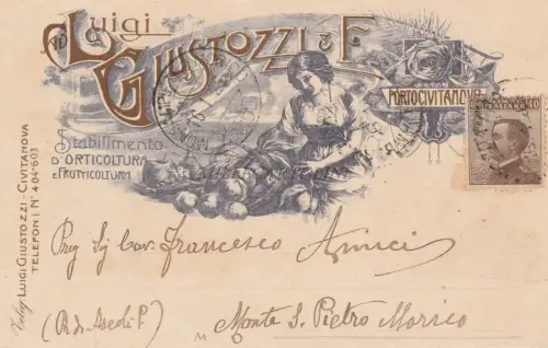 PORTO CIVITANOVA - Stab.Orticoltura Frutticoltura Luigi Giustozzi & F 1926