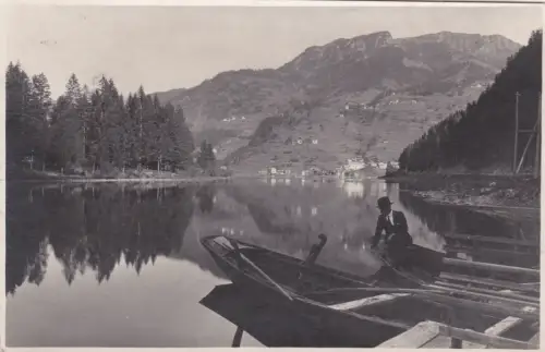ALLEGHE - Agordino, Blick vom Hotel Regina d'Italia, Foto Postkarte Spott 1922
