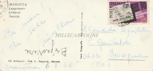 MAROTTA - Lungomare - Mini Postkarte