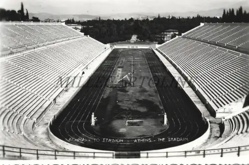 GRIECHENLAND - Athen, Das Stadion, Fotopostkarte 1959
