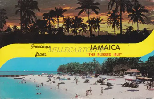 JAMAIKA - Grüße von 'The Blessed Isle' 1966 Ansichten