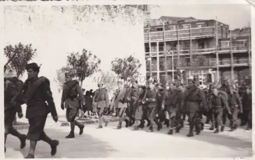 PERUGIA - Militärparade in der Stadt 1940 Fotokarte