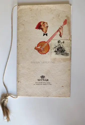 NAVIGATION - Sitmar Line - SS Esperia Programm 1931