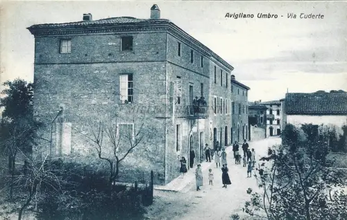 AVIGLIANO UMBRO - Via Tuderte - Postkarte