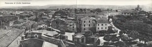 CIVITA CASTELLANA - Panorama - Doppelkarte