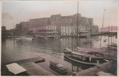 NAPOLI - Fotoentwurf - S.Lucia Nuova, Castello dell'Ovo