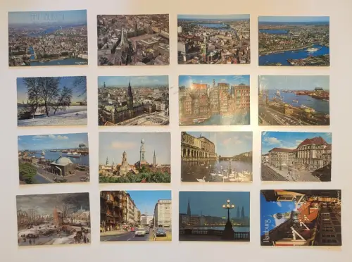 DEUTSCHLAND - Hamburg, 25 Postkarten Lot