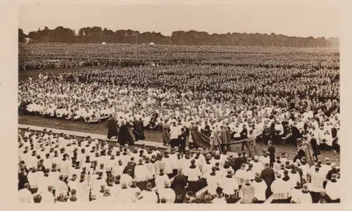 IRLAND - High Mass Phoenix Park Eucharistic Congress, Dublin 1932 Echtfoto