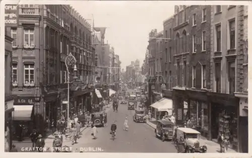 IRLAND - Grafton Street, Dublin - Echtfoto 1947