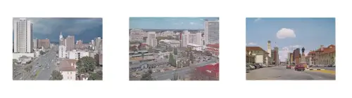 SÜDAFRIKA - Rhodesien, 3 Postkarten A.Bourlay