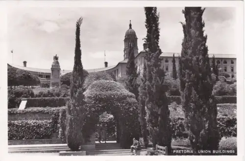 SÜDAFRIKA - Pretoria, Union Buidings, Foto Postkarte 1962