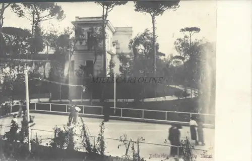BELLAVISTA - Portici Napoli - Villa De Renzi, Eislaufen 1913 Foto Postkarte