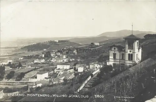 LIVORNO - Montenero - Villino Schaloub - Fotokarte Civicchioni