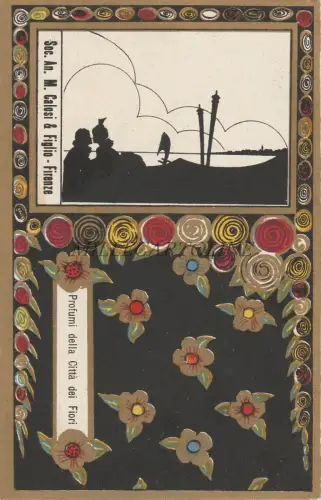 JUGENDSTIL Soc.Calosi Firenze - Düfte der Blumenstadt - Villa (Venedig)