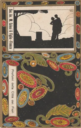 JUGENDSTIL Soc.Calosi Firenze - Düfte der Blumenstadt - Villa