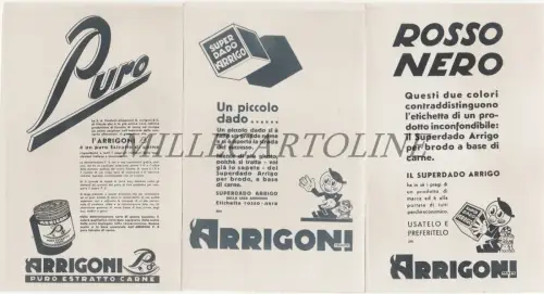 WERBUNG Super Dado Arrigoni Trieste 6 Postkarten 1934