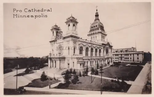 MINNESOTA - Minneapolis - Pro Cathedral - Grogan Foto Postkarte