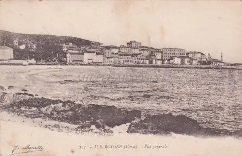 FRANKREICH - Korsika - Ile Rousse, Gesamtansicht
