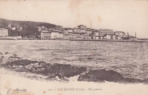FRANKREICH - Korsika - Ile Rousse, Gesamtansicht
