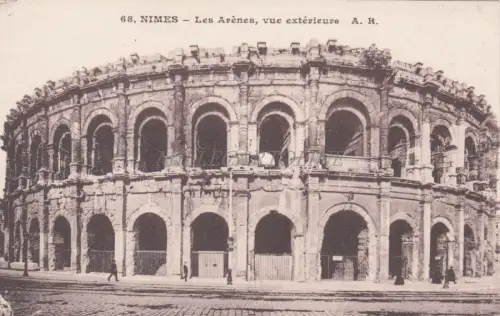 FRANKREICH - Nimes - Les Arènes, Außenansicht