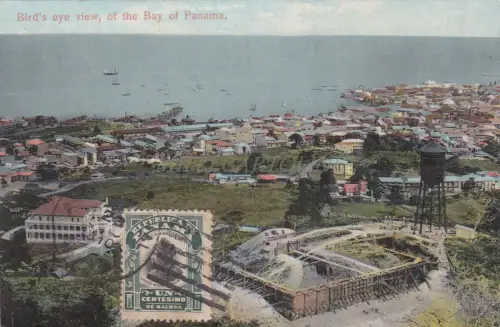 PANAMA - Vogelperspektive, Bucht von Panama