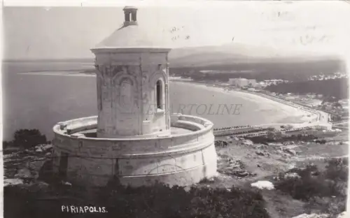 URUGUAY - Piriapolis, Ansicht, Foto Postkarte 1934