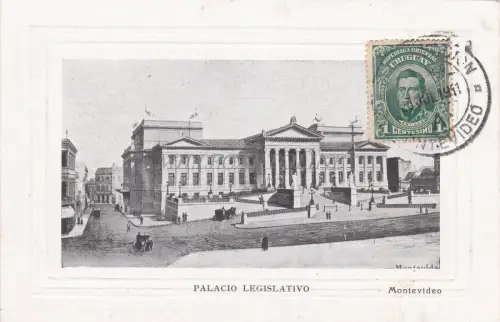 URUGUAY - Palacio Legislativo, Montevideo 1911