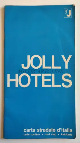 JOLLY HOTELS - Straßenkarte Italiens, Fotoreiche Broschüre