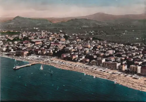 KATHOLISCH - Panorama aus dem Flugzeug, Postkarte