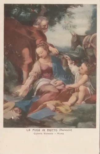 KUNST - Die Flucht nach Ägypten (Barock), Vatikanische Galerie, Rom