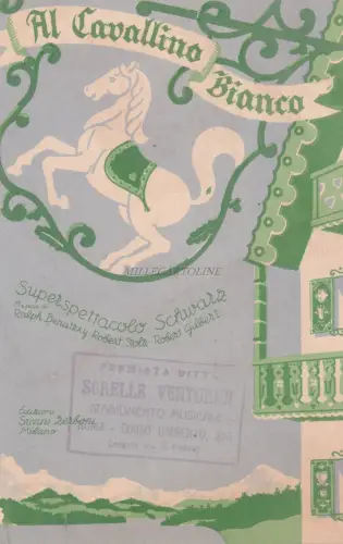 MAILAND - Al Cavallino Bianco 1932 Teatro Adriano - Postkarte Ed.Suvini Zerboni