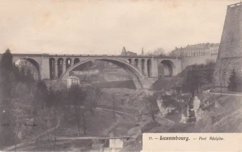 LUXEMBURG - Pont Adolphe