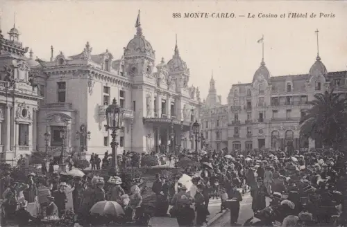 FRANKREICH - Principaute Monaco, Montecarlo, Casino et Hotel de Paris