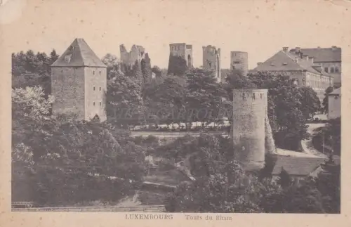 LUXEMBURG - Tours du Rham