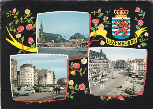 LUXEMBURG - Place de la Gare