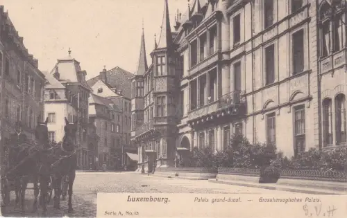 LUXEMBURG - Palais Grand Ducal