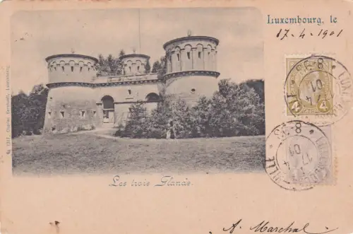 LUXEMBURG - Die drei Eicheln 1901