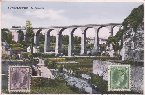 LUXEMBURG - La Passerelle 1930