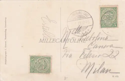 LUXEMBURG - Blick auf Pfaffenthal 1911
